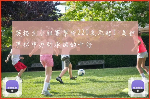 英格兰小组赛票价220美元起！是世界杯申办时承诺的十倍